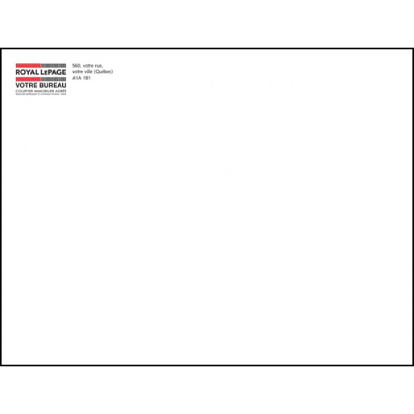 Enveloppes (10x13), MENV03