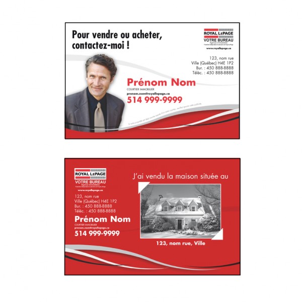 Cartons Promotionnels (4x6) recto-verso, MCPROM4-04