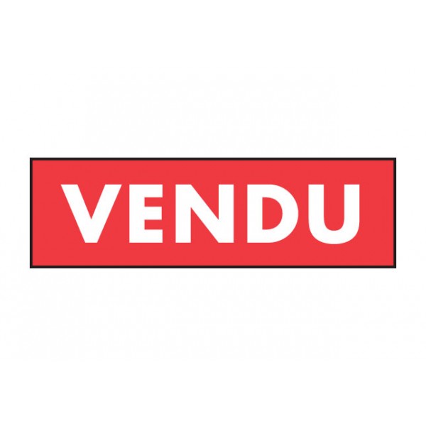 Décalques 20x5 "VENDU" pour enseignes résidentielles, ML20X5R
